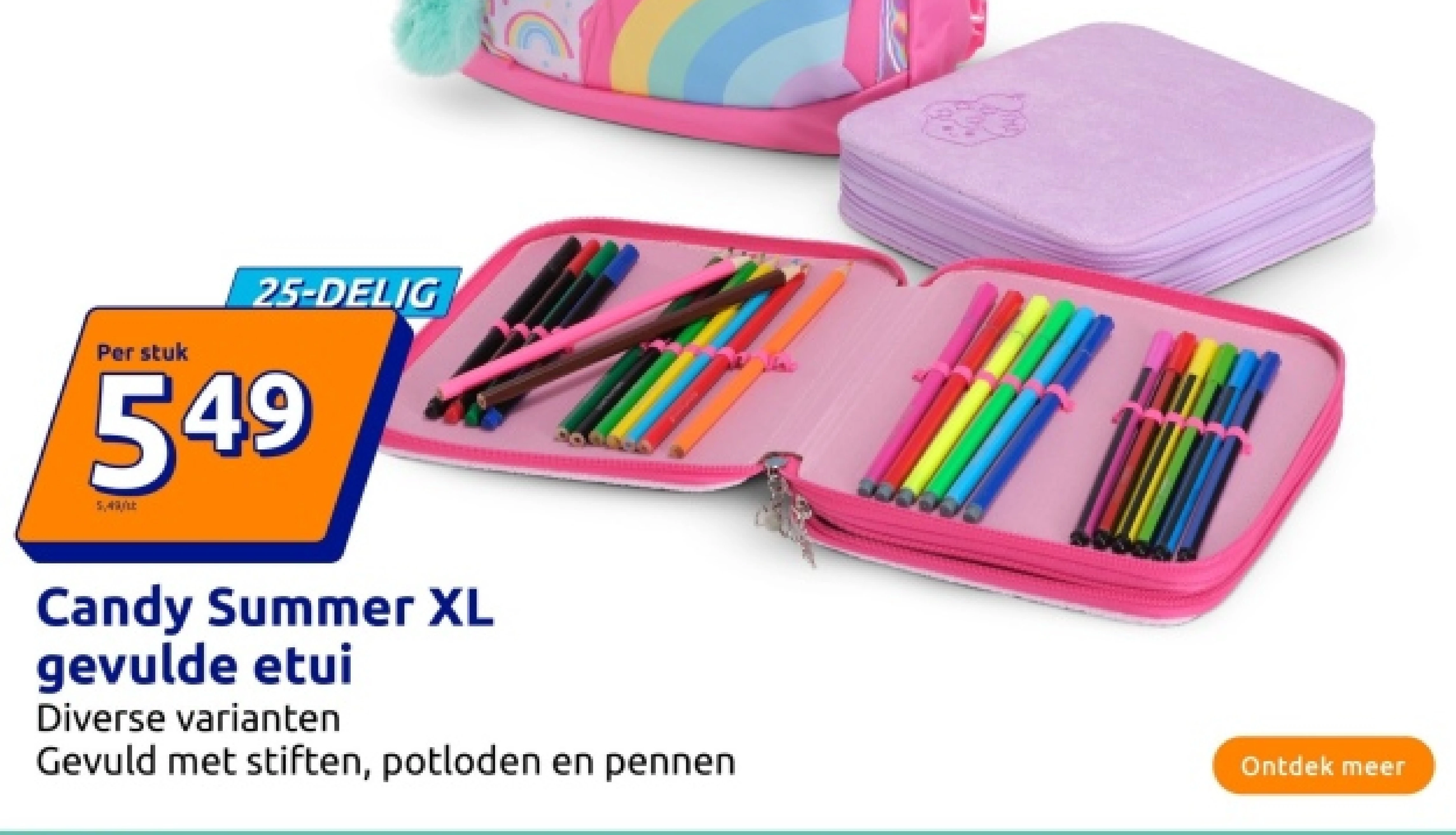 Candy Summer XL gevulde etui