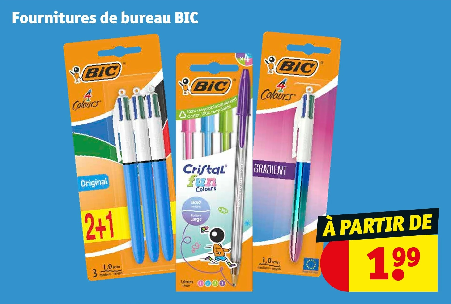 Fournitures de bureau BIC