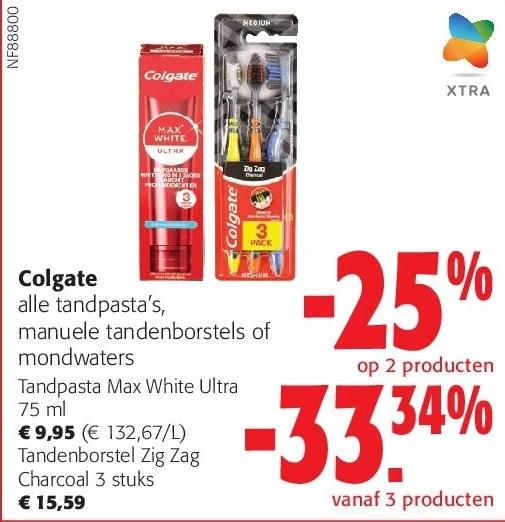 Colgate Tandpasta Max White Ultra 75 ml