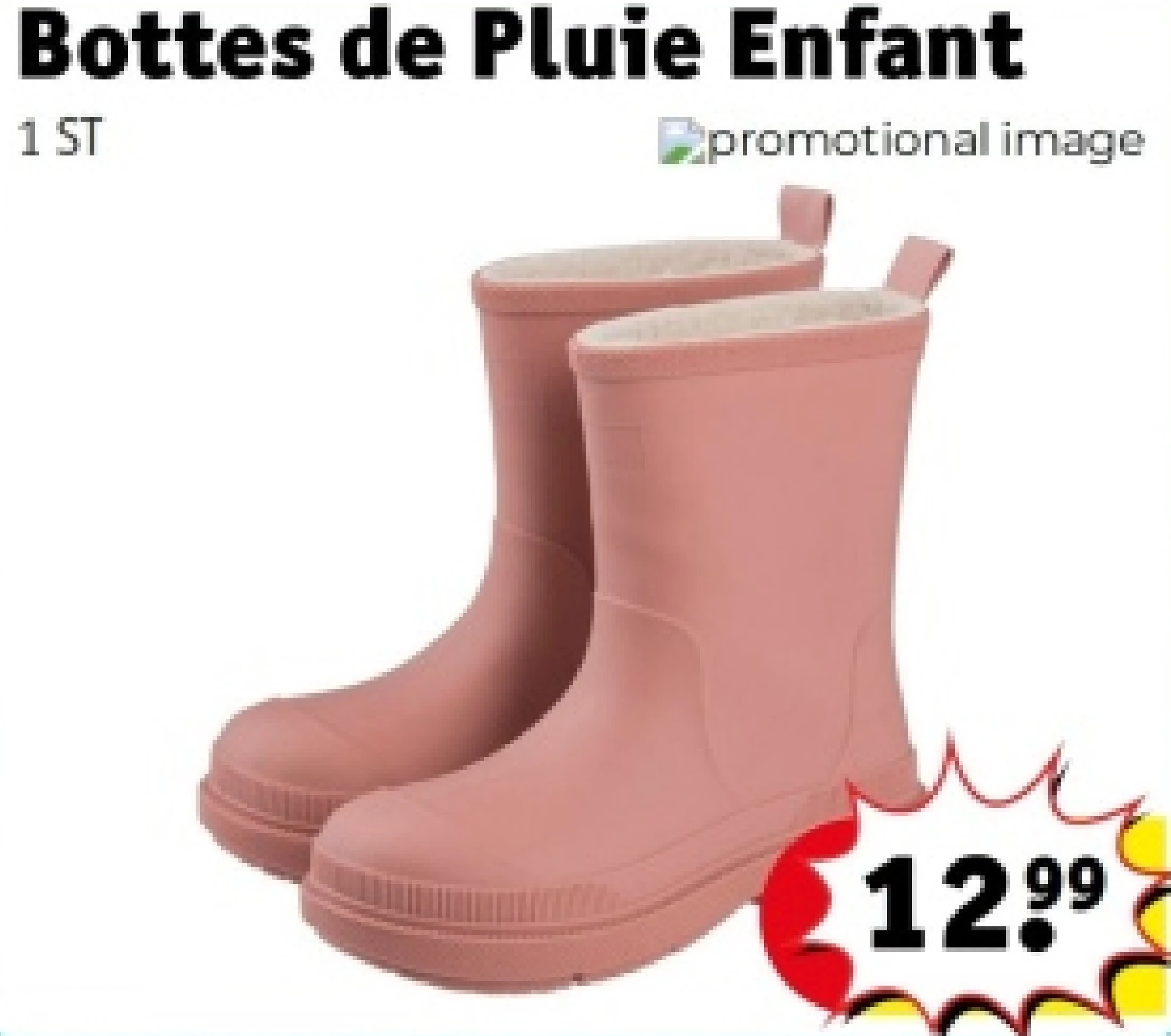 Bottes de Pluie Enfant