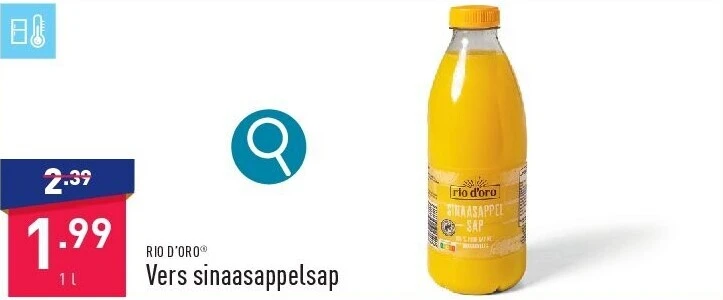 Vers sinaasappelsap