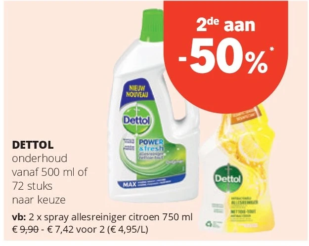 DETTOL spray allesreiniger citroen 750 ml