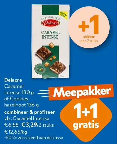 Delacre Caramel Intense 130 g