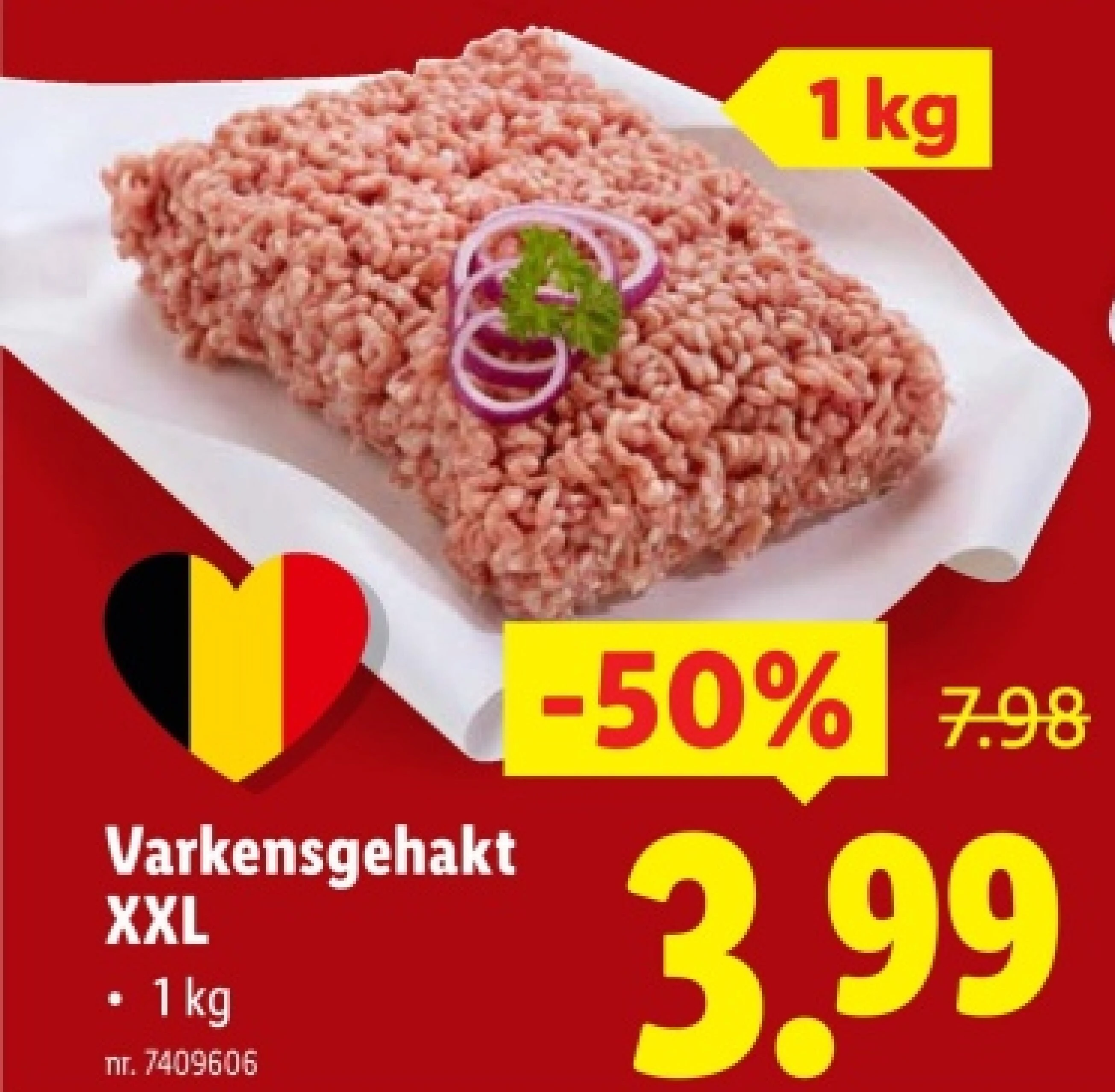 Varkensgehakt XXL