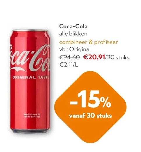 Coca-Cola alle blikken