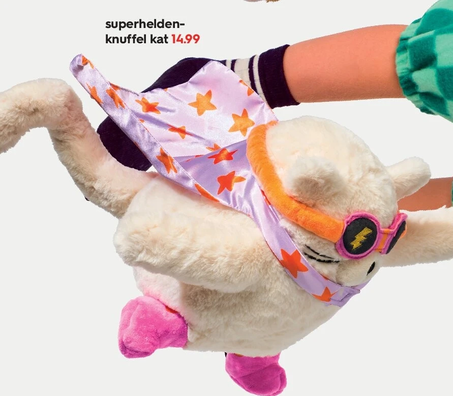superheldenknuffel kat