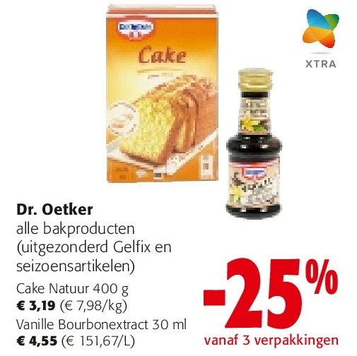 Dr. Oetker Cake Natuur 400 g