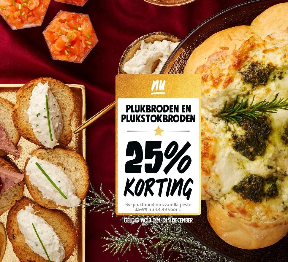 Plukbroden en plukstokbroden