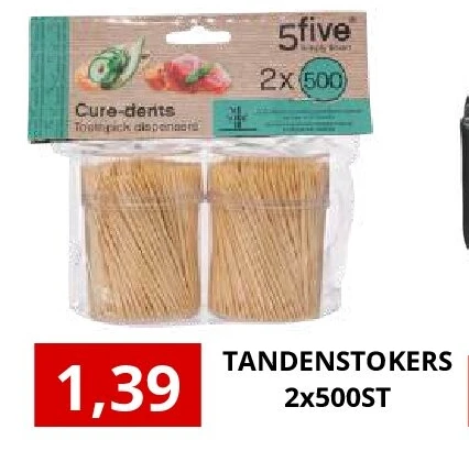 TANDENSTOKERS 2x500ST