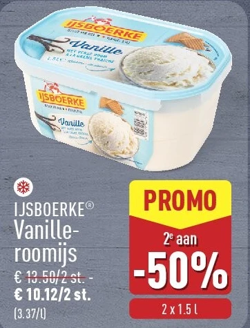 Vanille- roomijs