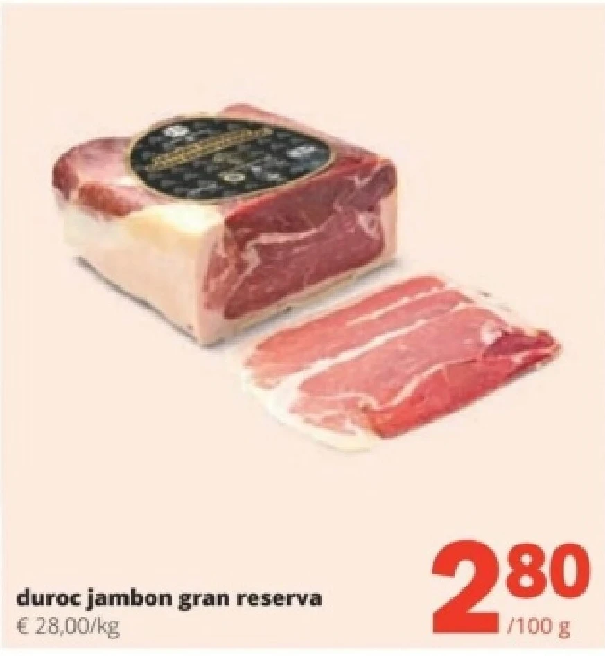 duroc jambon gran reserva