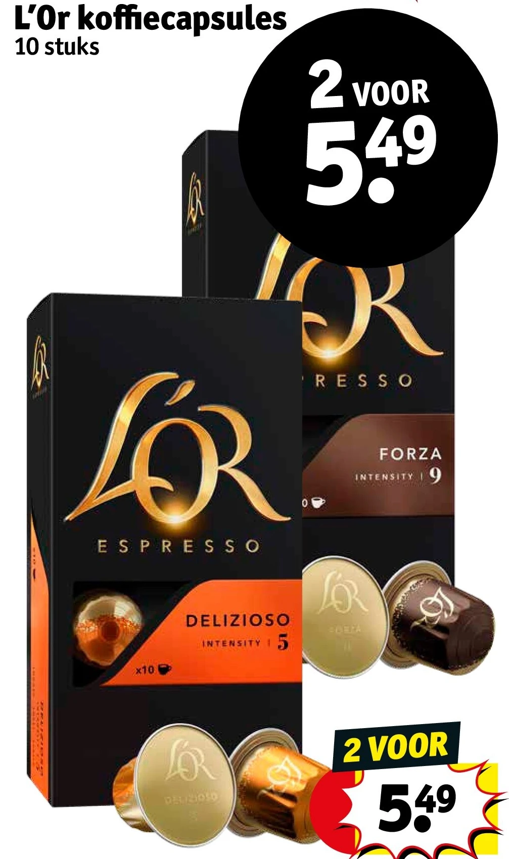 L’Or koffiecapsules
