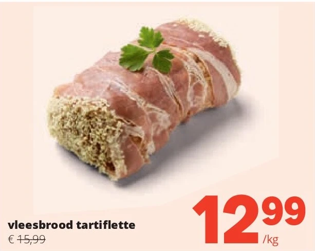 vleesbrood tartiflette