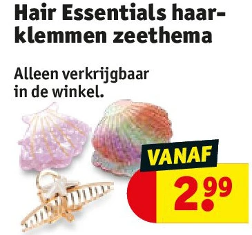 Hair Essentials haarklemmen zeethema