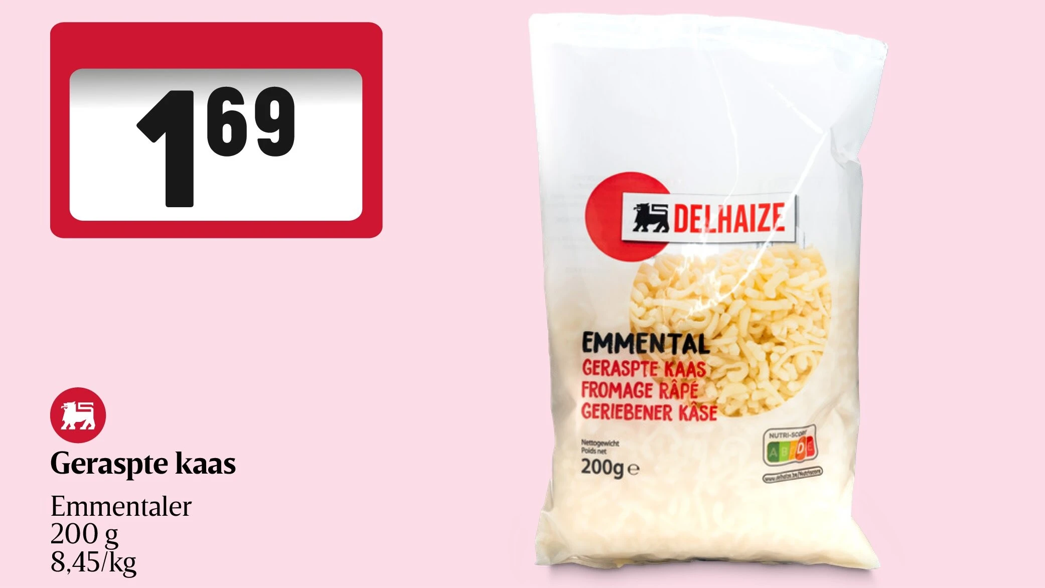 Geraspte kaas