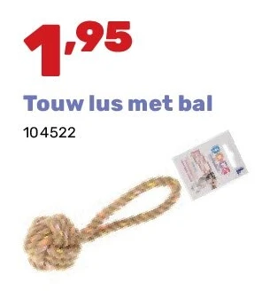 Touw lus met bal