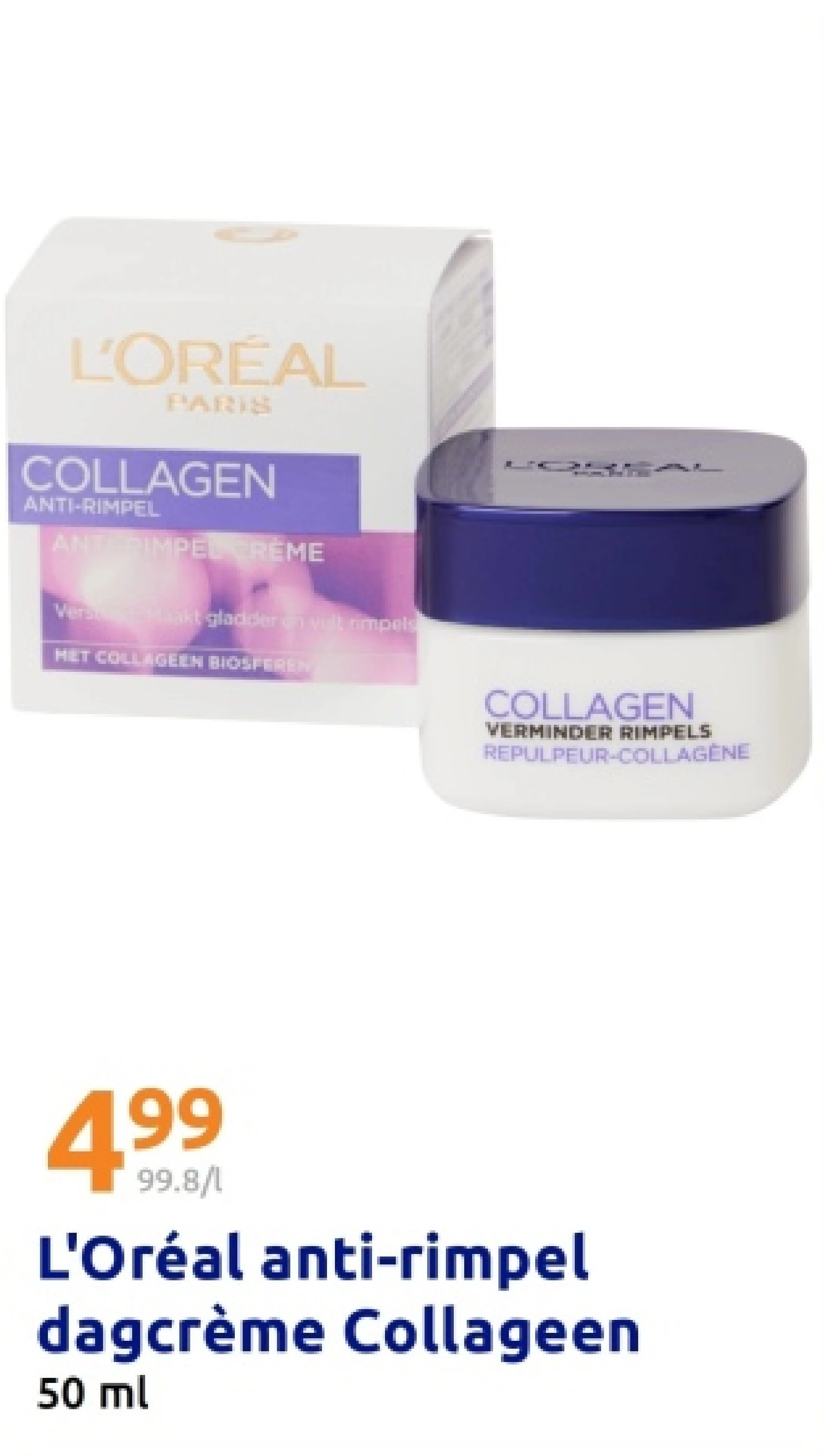 L'Oréal anti-rimpel dagcrème Collageen