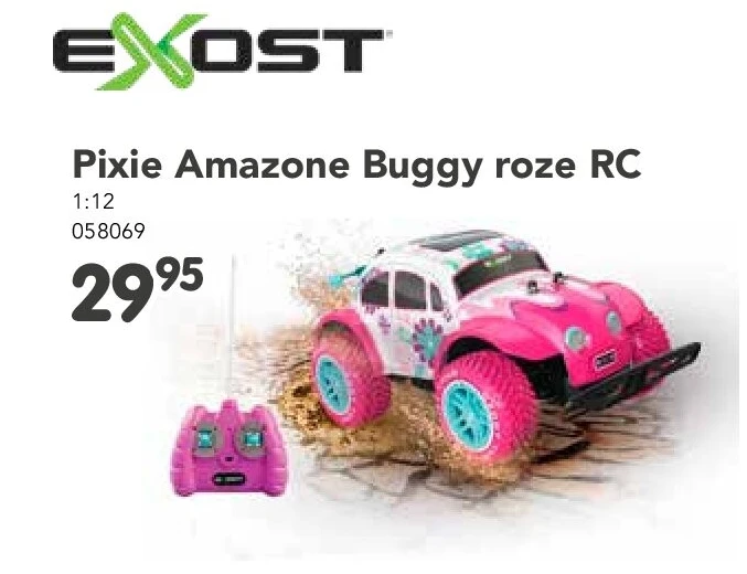 Pixie Amazone Buggy roze RC