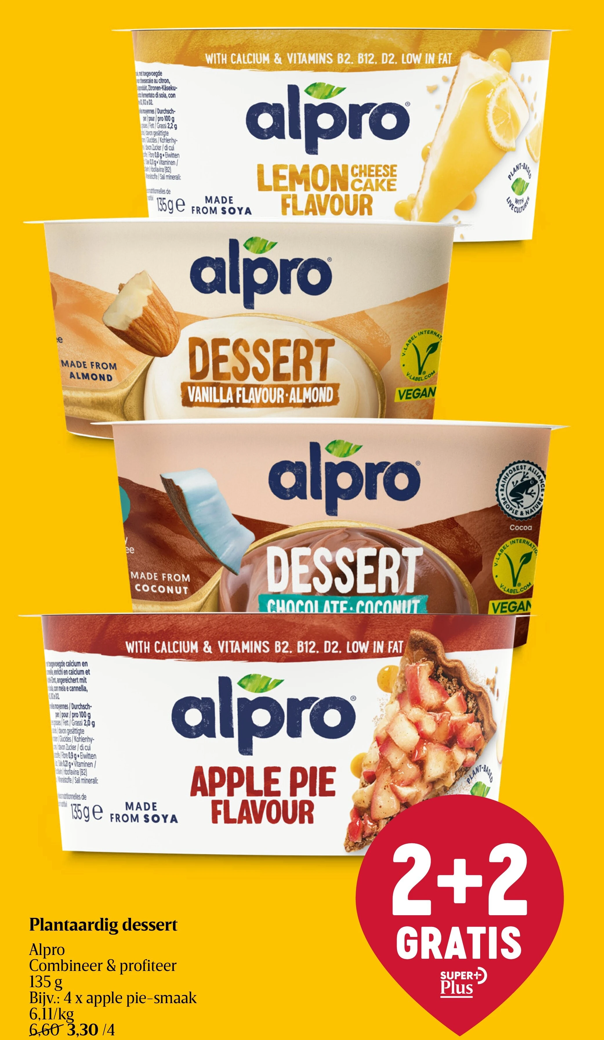 Plantaardig dessert