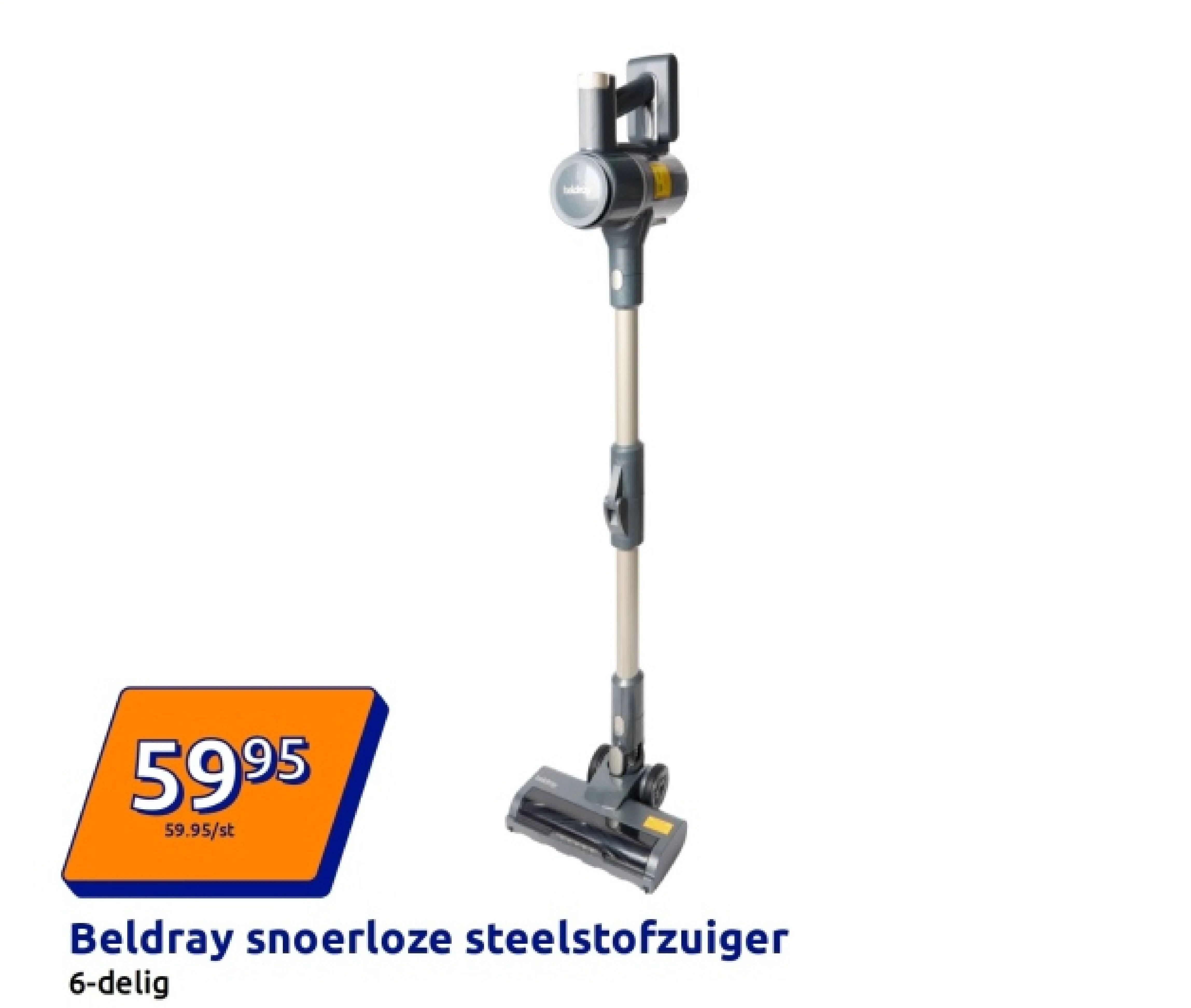 Beldray snoerloze steelstofzuiger