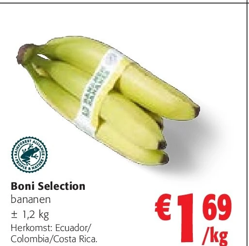 Boni Selection bananen