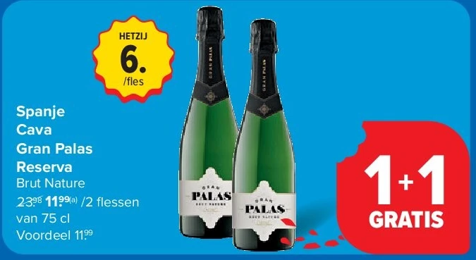 Spanje Cava Gran Palas Reserva