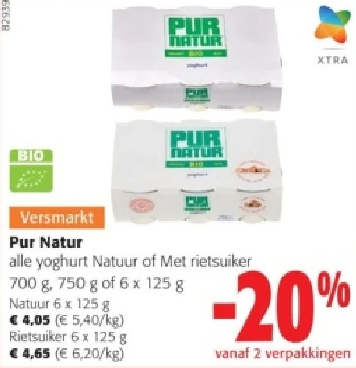 Pur Natur alle yoghurt Natuur