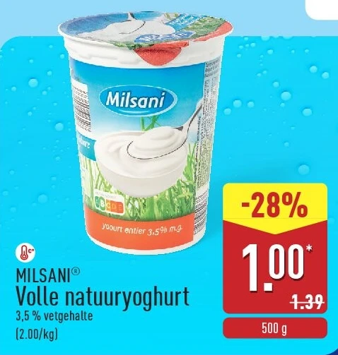 Volle natuuryoghurt
