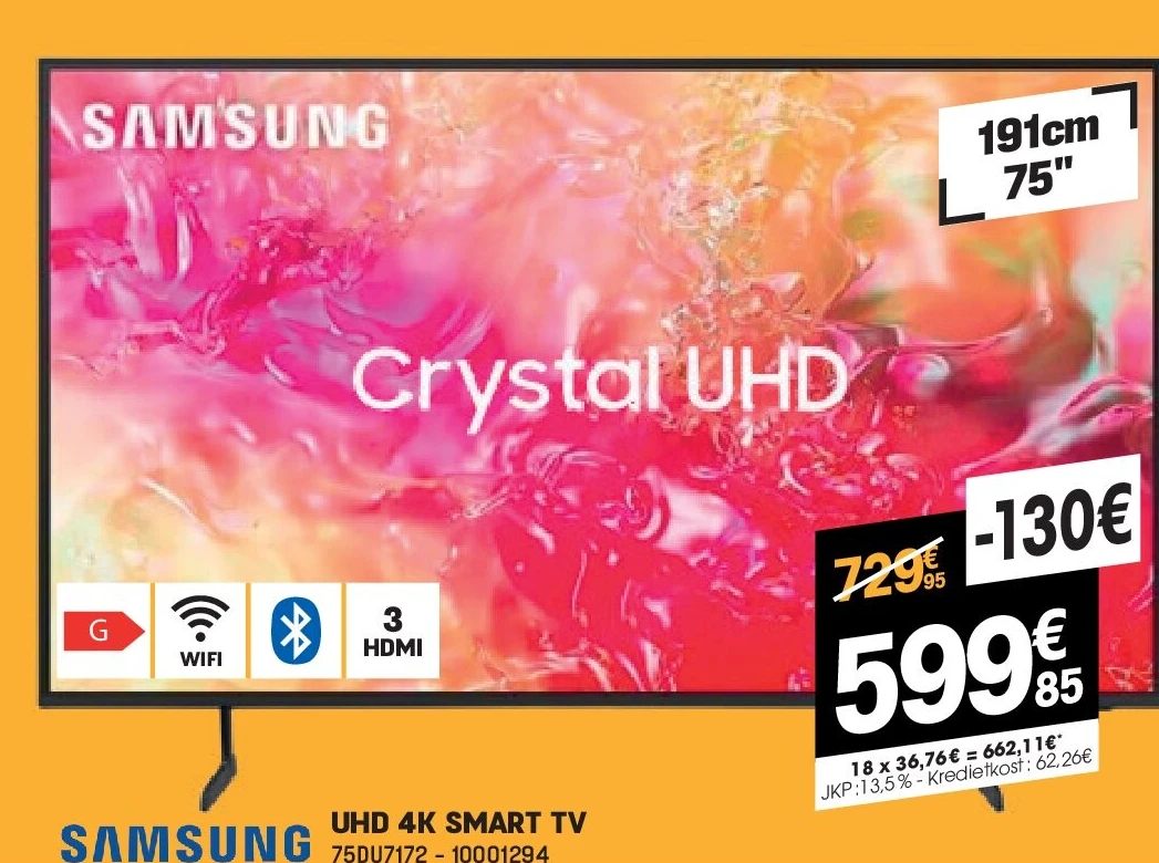 Samsung UHD 4K SMART TV