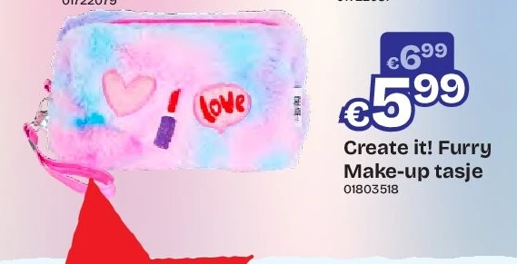 Create it! Furry Make-up tasje