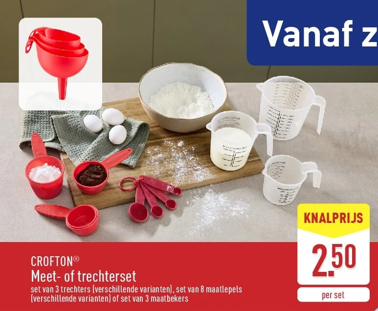 Meet- of trechterset