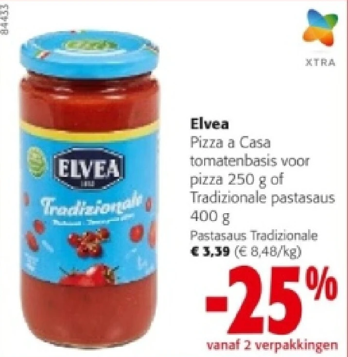 Elvea Pastasaus Tradizionale