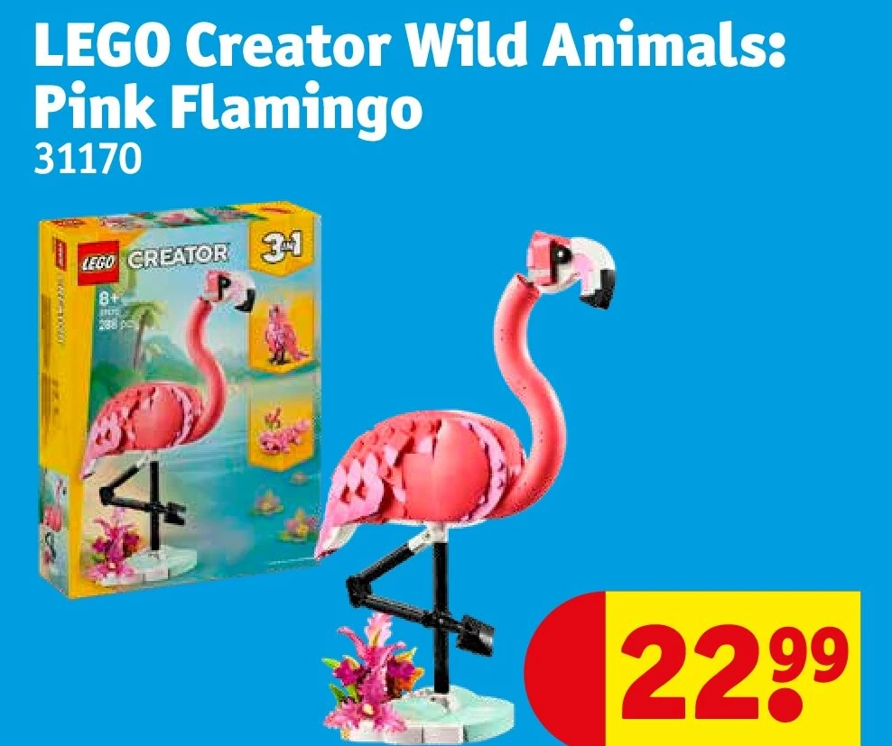 LEGO Creator Wild Animals: Pink Flamingo