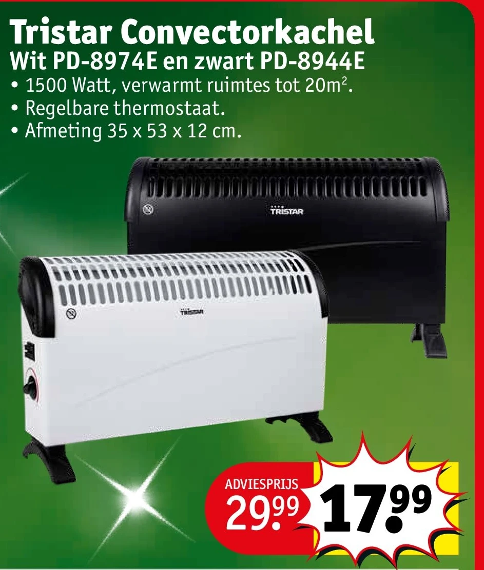Tristar Convectorkachel