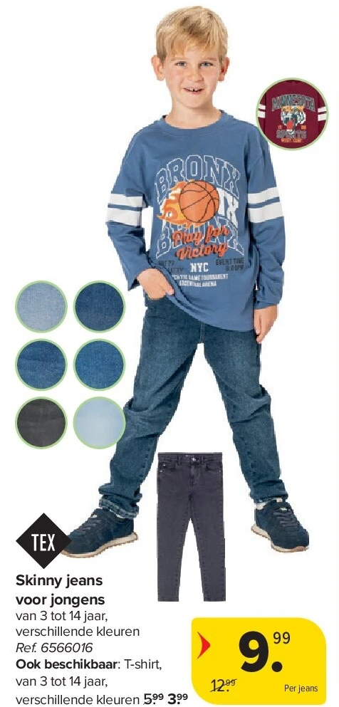 Skinny jeans voor jongens