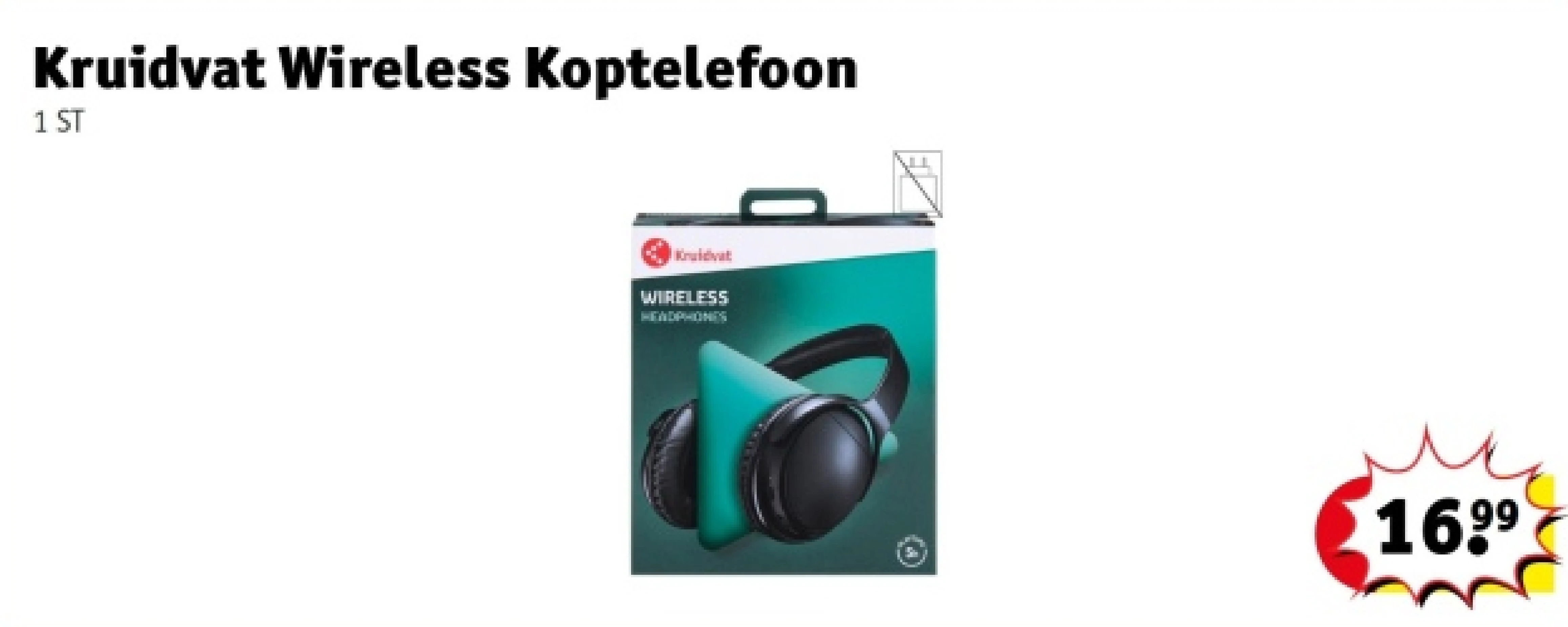 Kruidvat Wireless Koptelefoon