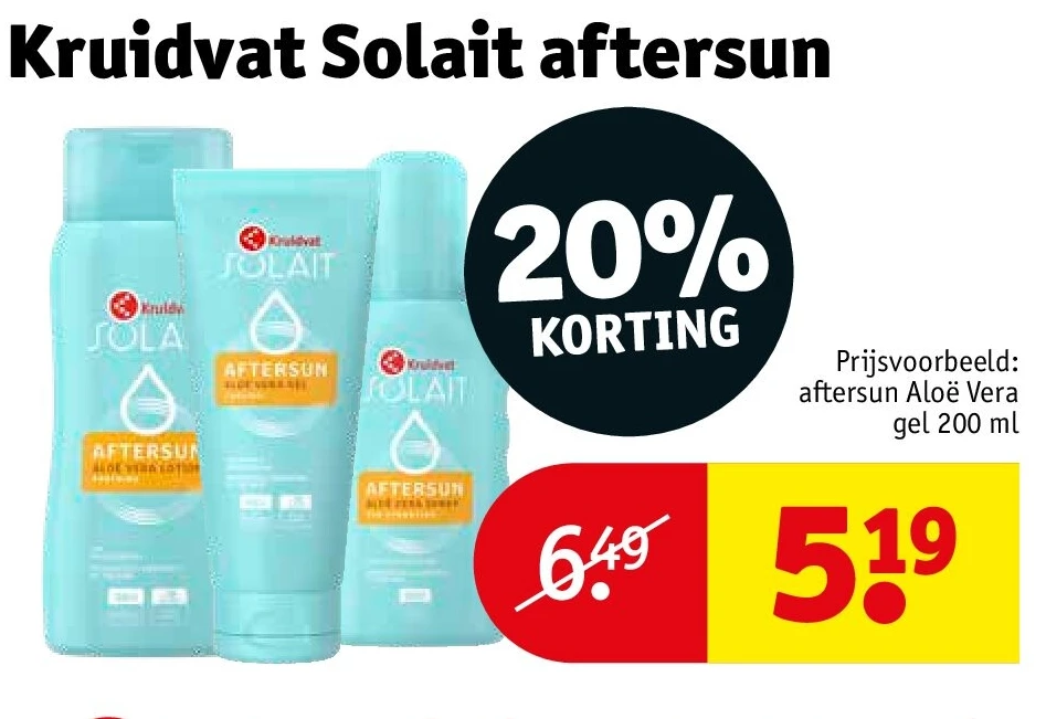 Kruidvat Solait aftersun