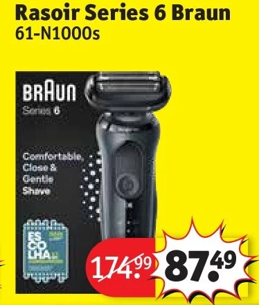 Rasoir Series 6 Braun 61-N1000s
