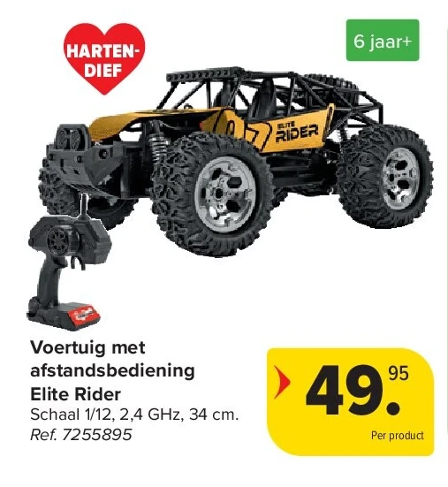 Voertuig met afstandsbediening Elite Rider