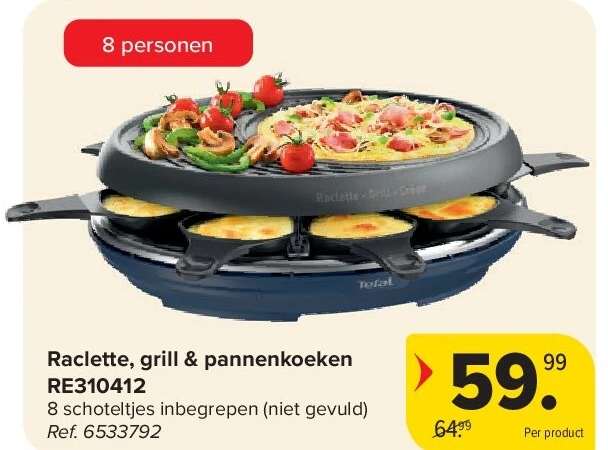 Raclette, grill & pannenkoeken RE310412
