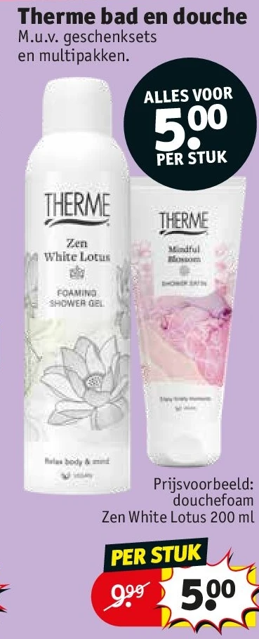 Therme bad en douche