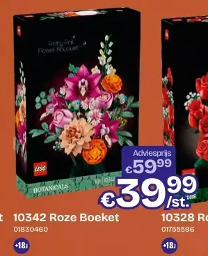 10342 Roze Boeket