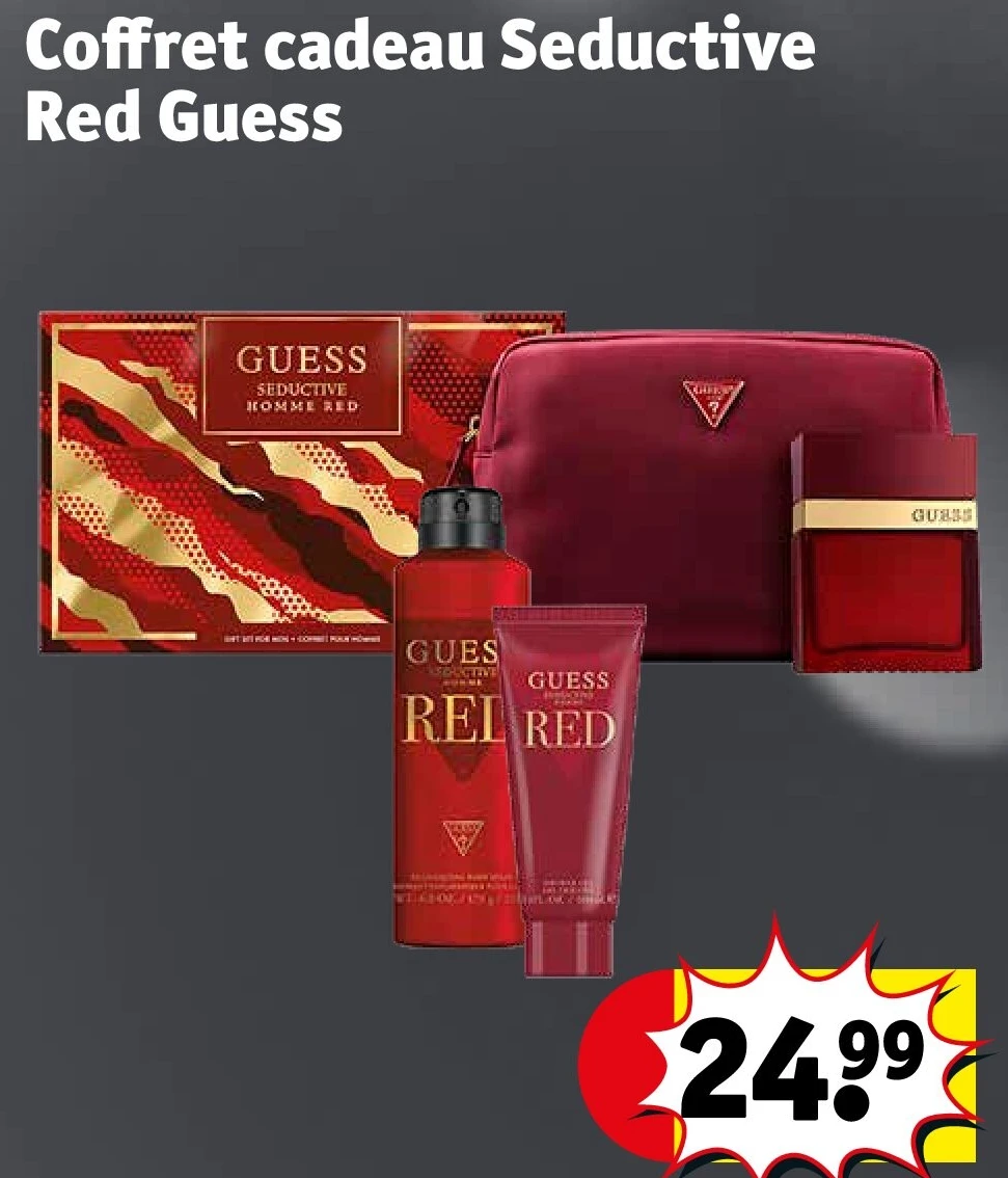 Coffret cadeau Seductive Red Guess