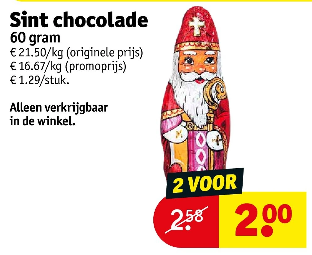 Sint chocolade