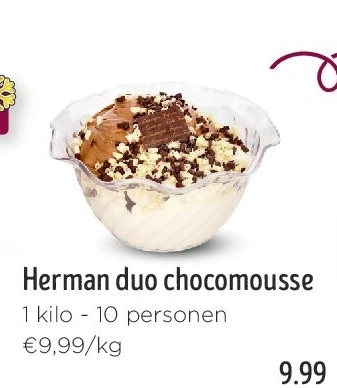 Herman duo chocomousse