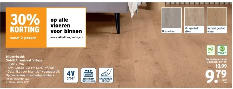 GAMMA laminaat Village