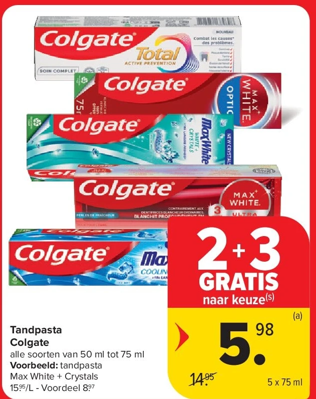 Tandpasta Colgate