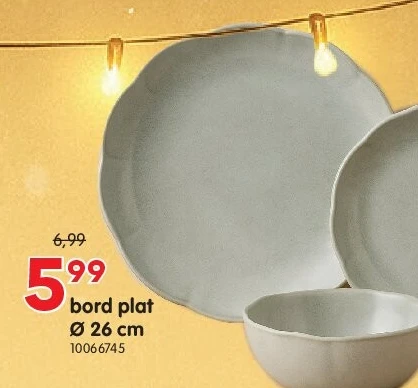 bord plat Ø 26 cm