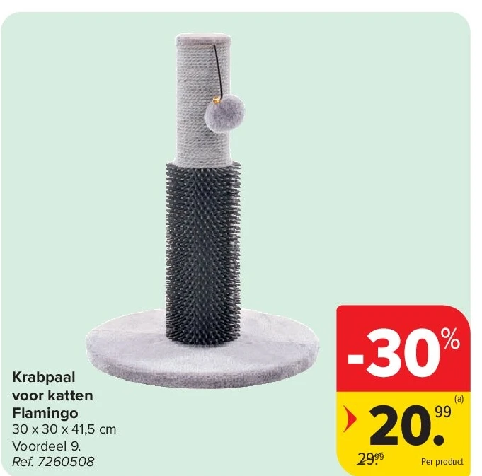 Krabpaal voor katten Flamingo