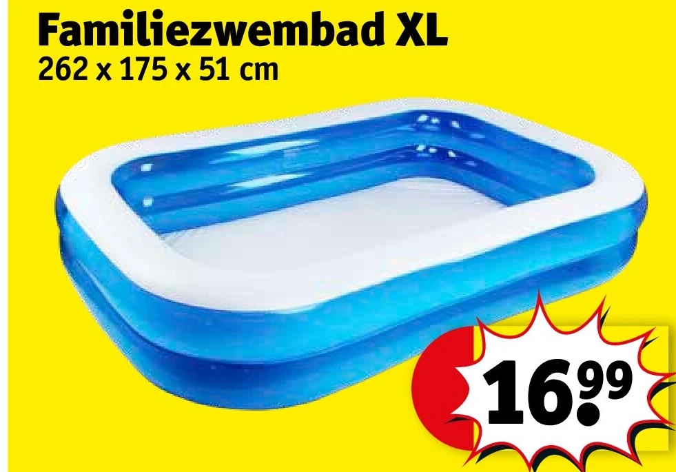 Familiezwembad XL